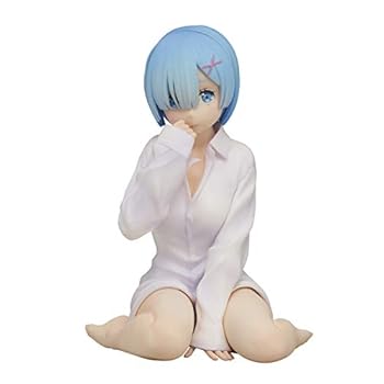 【中古】『Re:ゼロから始める異世界生活』レム Yシャツver. ノンスケール PVC製 塗装済み 完成品フィギュア