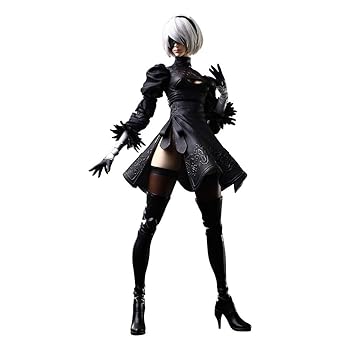 【中古】(非常に良い)ニーア オートマタ PLAY ARTS改 (ヨルハ 二号 B型) PVC製 塗装済み可動フィギュア｜お取り寄せ本舗 KOBACO 28,993円