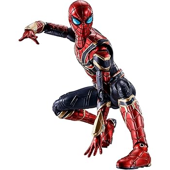 【中古】(非常に良い)TAMASHII NATIONS S.H.フィギュアーツ アイアン・スパイダー (スパイダーマン:ノー・ウェイ・ホーム) 約145mm ABS&PVC製 塗装済み可動フィギュア 22,592円