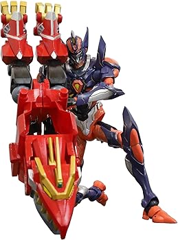 【中古】(未使用･未開封品)ＨＡＦ グリッドナイト ダイナゼノンVer. ノンスケール PVC＆ABS製 塗装済み 完成品 可動フィギュア