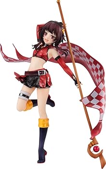 【中古】(非常に良い)KDcolle この素晴らしい世界に祝福を！ めぐみん レースクイーンver. 1/7スケール プラスチック製 塗装済み完成品フィギュア