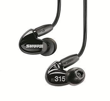 【中古】(非常に良い)【旧モデル】SHURE イヤホン SEシリーズ SE315 カナル型 ブラック SE315-K-J 【国内正規品】|お取り寄せ本舗 KOBACO