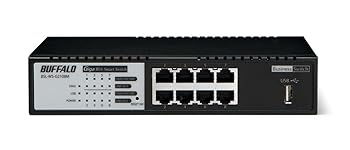 【中古】(人並み外れたに似つかわしい)BUFFALO 法人向け座標軸2Webかっこ良いGiga取り替えっこHUB 8界面 BSL-WS-G2108M