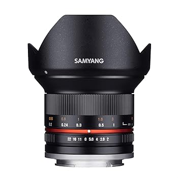 【中古】(非常に良い)SAMYANG 単焦点広角レンズ 12mm F2.0 ブラック マイクロフォーサーズ用 APS-C用|お取り寄せ本舗 KOBACO