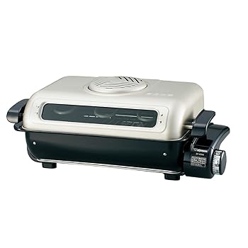 【中古】象印 フィッシュロースター 両面焼き 分解洗い&プラチナ触媒フィルター EF-VG40-SA｜お取り寄せ本舗 KOBACO