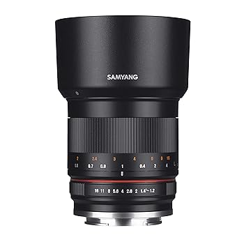 【中古】SAMYANG 単焦点レンズ 50mm F1.2 AS UMC CS ブラック キヤノン EOS M用 APS-C用