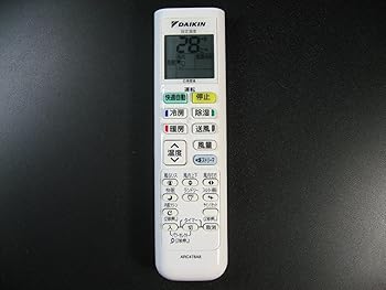 【中古】(人並み外れたに好いたらしい)DAIKIN 冷房装置遠隔操作 ARC478A8