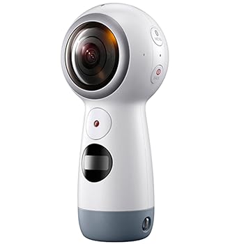 【中古】サムスン 4K相応う360°写真機 Gear 360(2017) SM-R210NZWAXJP