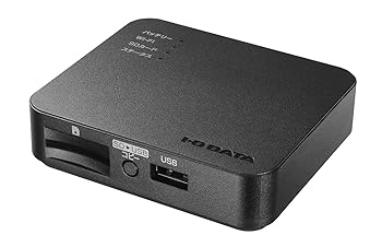 【中古】(非常に良い)アイ・オー・データ Wi-Fi SDカードリーダー|iOS・Android|11ac|スマホ充電|3,350mAh|日本メーカー WFS-SR03K