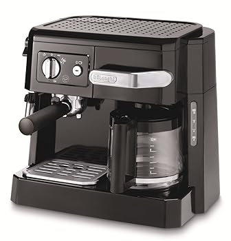 【中古】(未当てはめる･未開封品)DeLonghi 二人組珈琲製造会社 黒いこと BCO410J-B 9-10優勝杯
