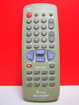 【中古】(未使用・未開封品)シャープ テレビ・ビデオリモコン G1548SA