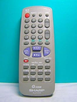 【中古】(未使用･未開封品)シャープ テレビ・ビデオリモコン GA104SA