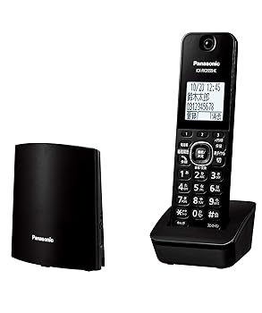 【中古】(未当て嵌める･未開封品)パナソニック デジタルコードレス電話 小にくらしい電話を掛ける打つ手役立つこと積み上げる 黒いこと VE-GDL45DL-K