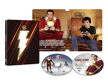 【中古】(未使用･未開封品)シャザム! スチールブック仕様 4K ULTRA HD & ブルーレイセット (限定生産/2枚組) [Blu-ray] ザッカリー・リーヴァイ｜お取り寄せ本舗 KOBACO