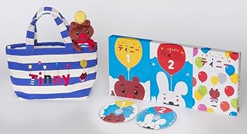 【中古】(未使用･未開封品)ぬいぐるみ&トートバッグつきDVD BOX「ふうせんいぬティニー」 小林由美子｜お取り寄せ本舗 KOBACO