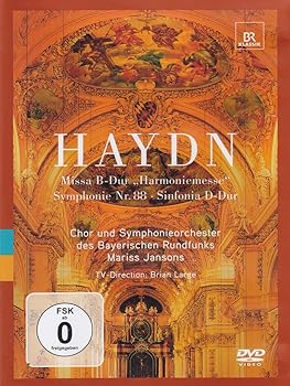 【中古】(未使用･未開封品)ハイドン:ミサ曲第14番変ロ長調Hob.XXII:14『ハルモニー・ミサ』/交響曲第88番ト長調 Hob.I-88『V字』/シンフォニア ニ長調(序曲)Hob.Ia-7 [DVD]