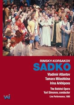 【中古】(未使用･未開封品)Sadko [DVD][Import] Bolshoi Opera
