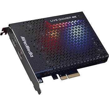 【中古】(未使用･未開封品)AVERMEDIA AVerMedia Live Gamer 4K GC573 [4Kパススルー対応 PCIe接続 ゲームキャプチャーボード] DV490