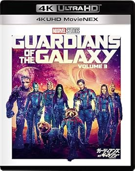 【中古】(未使用･未開封品)ガーディアンズ・オブ・ギャラクシー：VOLUME 3 4K UHD MovieNEX [4K ULTRA HD+3D+ブルーレイ+デジタルコピー+MovieNEXワールド] [Blu-ray] ジェ