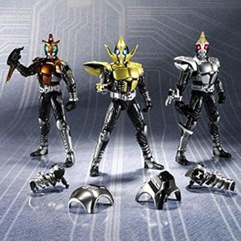 【中古】(非常に良い)仮面ライダーカブト キャストオフライダーEX 劇場版仮面ライダー3体セット画像