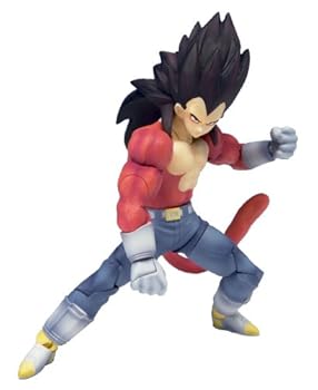 【中古】(非常に良い)ドラゴンボールGT ハイブリッドアクション 超龍伝 スーパーサイヤ人4 べジータ