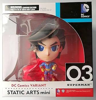 【中古】(非常に良い)Square Enix スーパーマン DC Variant Static Art ミニスタチュー [Import]画像
