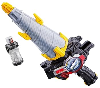 【中古】(未当て嵌める･未開封品)見せ掛けライダービルド 回転させる剣銃 DXせん孔機圧砕機