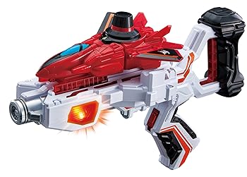 【中古】(非常に良い)[バンダイ] 快盗戦隊ルパンレンジャーVS警察戦隊パトレンジャー ダブル変身銃 DX VSチェンジャー ルパンレッドセット画像