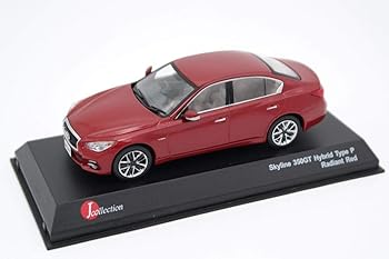 【中古】(非常に良い)J-Collection 1/43 スカイライン 350GT ハイブリッド レディエントレッド 完成品|お取り寄せ本舗 KOBACO