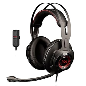 【中古】(非常に良い)HyperX Cloud Revolver ゲーミング ヘッドセット PC Xbox One1 PS4 Wii U Mac モバイル2対応 50mmドライバー オーディオコントロールボックス レ