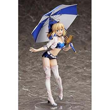 【中古】(未使用･未開封品)PLUSONE セイバー TYPE-MOON RACING Ver. 1/7スケール 塗装済み完成品フィギュア 頭頂高：24cm