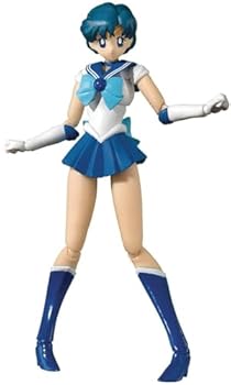 【中古】(非常に良い)TAMASHII NATIONS S.H.フィギュアーツ 美少女戦士セーラームーン セーラーマーキュリー -Animation Color Edition- 約140mm ABS&PVC製 塗装済み