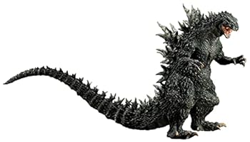 【中古】(非常に良い)エクスプラス リアルマスターコレクション ゴジラ2000 ミレニアムひな形レプリカ ソフビ版 全長約620mm PVC製 塗装済み 完成品 フィギュア画像
