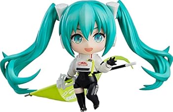 【中古】(未使用･未開封品)ねんどろいど 初音ミク GTプロジェクト レーシングミク 2022Ver. ノンスケール プラスチック製 塗装済み可動フィギュア GR12823 全高約100mm