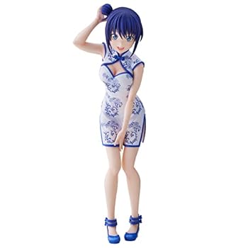 【中古】(未使用・未開封品)『カノジョも彼女』水瀬渚 チャイナVer. ノンスケール PVC&ABS製 塗装済み 完成品フィギュア 全高約220mm画像