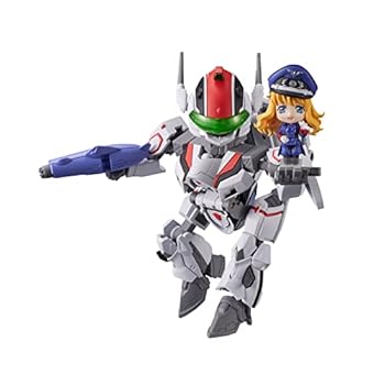 【中古】(未使用･未開封品)TAMASHII NATIONS TINY SESSION マクロスF VF-25F メサイアバルキリー(アルト機) with シェリル 約100mm PVC&ABS製 塗装済み可動フィギュア