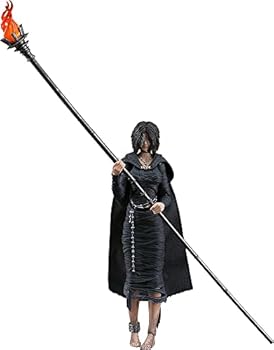 【中古】(未使用･未開封品)figma Demons Souls[PS5] 黒衣の火防女[PS5] ノンスケール プラスチック製 塗装済み可動フィギュア 全高:約160mm