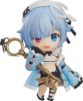 【中古】(未使用･未開封品)ねんどろいど VShojo 飴宮なずな ノンスケール プラスチック製 塗装済み可動フィギュア 全高約100mm