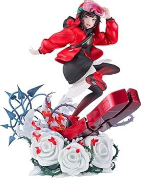 【中古】(未使用･未開封品)RWBY 氷雪帝国 ルビー ローズ ルシードドリーム 1/7スケール プラスチック製 塗装済み完成品フィギュア 全高約250mm