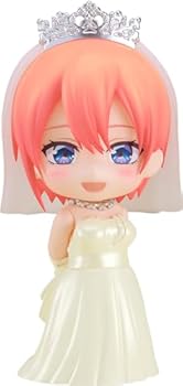 【中古】(非常に良い)ねんどろいど 五等分の花嫁 中野一花 ウエディングドレスVer. ノンスケール プラスチック製 塗装済み可動フィギュア 全高約100mm
