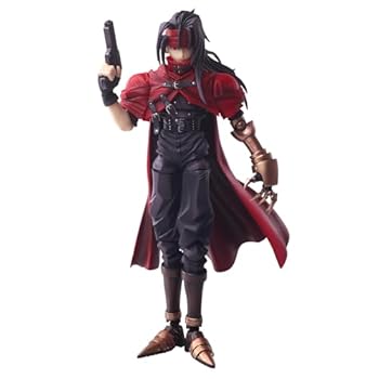 【中古】(未使用･未開封品)ファイナルファンタジーVII ブリングアーツ (ヴィンセント・ヴァレンタイン) PVC製 塗装済み可動フィギュア 商品約W76mm×D 58mm×H 153mm 約76