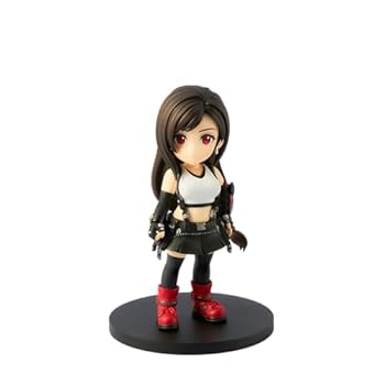 【中古】(非常に良い)ファイナルファンタジーVII リバース アドラブルアーツ ＜ティファ・ロックハート＞ 約W55mm&times;D37mm&times;H125mm(台座含まず）, 台座φ80mm 重量：約｜お取り寄せ本舗 KOBACO