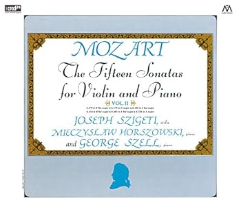 【中古】モーツァルト : ヴァイオリン・ソナタ集 II (Mozart : The Fifteen Sonatas for Violin and Piano Vol.II / Joseph Szigeti (violin) | Mieczysl