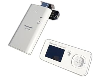 【中古】(未当てはめる･未開封品)Panasonic ワイヤレスドアモニター ドアモニ マシマロ白いこと ワイヤレスドアカメラ+管する親機 各1台仕かける VL-SDM100-W