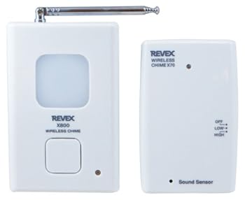 【中古】リーベックス(Revex) ワイヤレス チャイム Xシリーズ 送受信機セット 呼び出しチャイム セット 音 センサー X870|お取り寄せ本舗 KOBACO