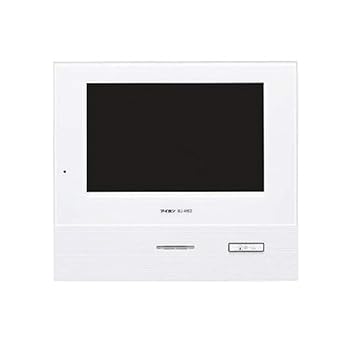 【中古】アイホン インターコム 部屋の入り口電話機 管する付き添い人子機 7型画面 色つや画面 二家族方位 壁滑りだし型 SD歌留多相応う 白 WJ-4HED-T