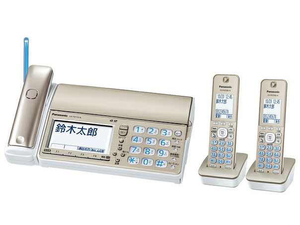 【中古】KX-PZ710DW-N (ｼｬﾝﾊﾟﾝｺﾞｰﾙﾄﾞ) おたっくす デジタルコ-ドレス普通紙ファクス