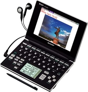【中古】SHARP Brain(知恵袋) 手描きパッド積み上げる色合い液晶陰電子字引き PW-GC590-B 高校生学び取る青写真 音吐相応う100コンテンツ寄せあつめる  手描きおぼえ込むおぼえ書き積み上げる