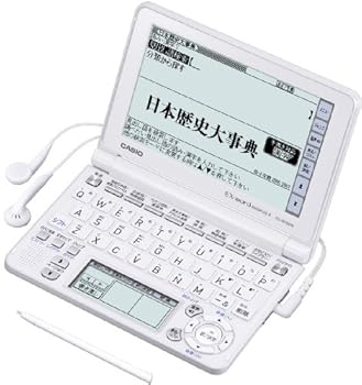 【中古】CASIO Ex-word 陰電子字引き XD-GF6550WE 白いこと 音吐相応う 130コンテンツ寄せあつめる 多字引き組み入れる青写真 クイック調色板付き添い人5.7型(横117.0×縦66.1粍)タ