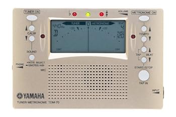 【中古】YAMAHA チューナー&メトロノーム TDM-70